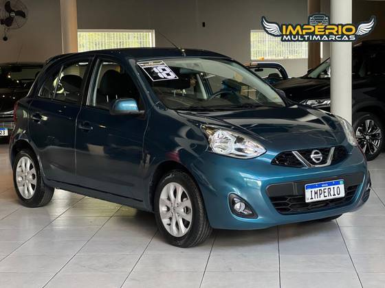 NISSAN MARCH 1.6 SV 16V FLEX 4P MANUAL NISSAN MARCH 1.6 SV 16V FLEX 4P MANUAL